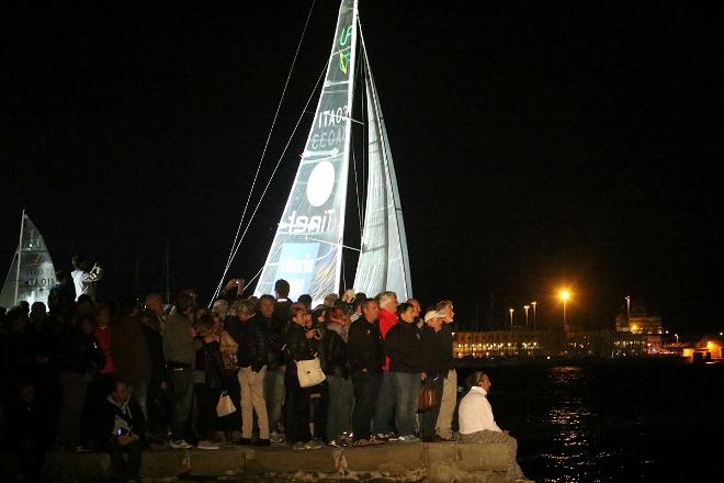 Racing at night - 2015 Barcolana By Night Jotun Cup ©  Max Ranchi Photography http://www.maxranchi.com